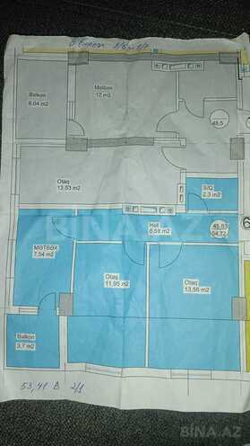 Satılır 2 otaqlı yeni tikili 55 m², Nərimanov r., photo 7 from 8