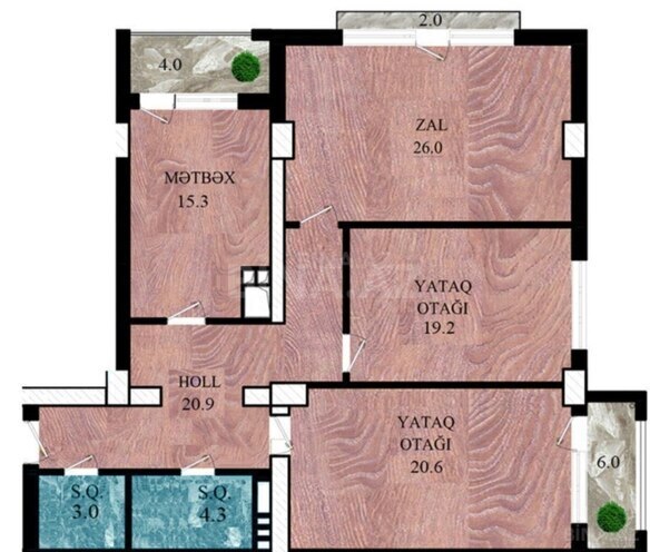 Продаётся 3-комн. новостройка 122 м², м. 28 мая, photo 4 from 7