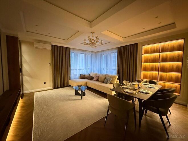 İcarəyə verilir 2 otaqlı yeni tikili 120 m², Xətai r., photo 1 from 9