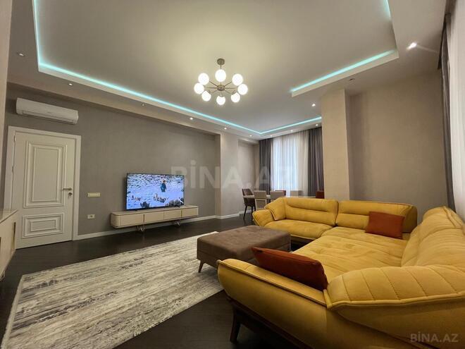 İcarəyə verilir 3 otaqlı yeni tikili 110 m², Nizami m., photo 1 from 24