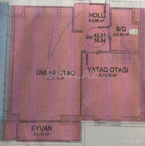 Продается 2-комн. новостройка 59 м², м. Бакмил, photo 19 from 20