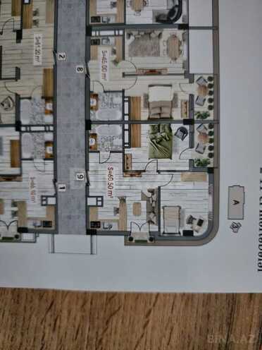 Продается 2-комн. новостройка 61 м², м. Нефтчиляр, photo 8 from 9