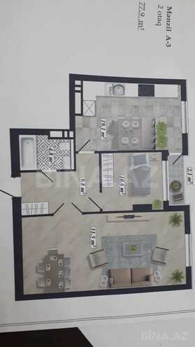 Продаётся 2-комн. новостройка 78 м², Сабаильский р., photo 5 from 22