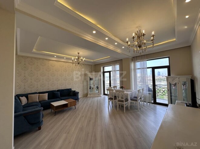 İcarəyə verilir 3 otaqlı yeni tikili 140 m², Xətai r., photo 1 from 10