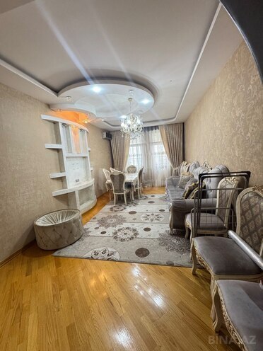 İcarəyə verilir 3 otaqlı yeni tikili 124 m², Həzi Aslanov m., photo 1 from 13