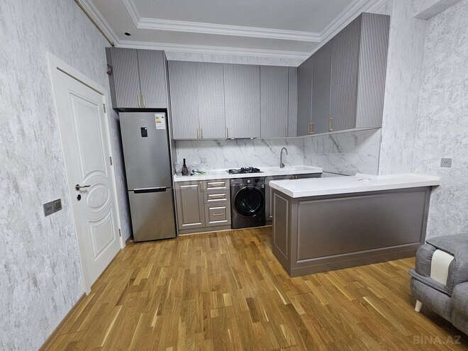 İcarəyə verilir 3 otaqlı yeni tikili 75 m², Qara Qarayev m., photo 8 from 24