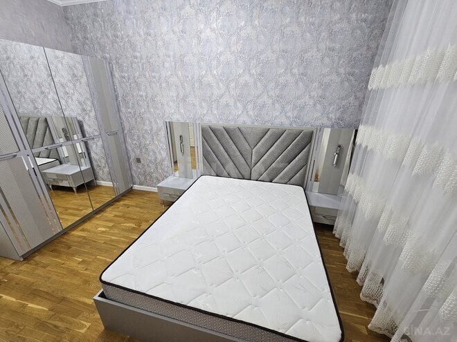 İcarəyə verilir 3 otaqlı yeni tikili 75 m², Qara Qarayev m., photo 13 from 32