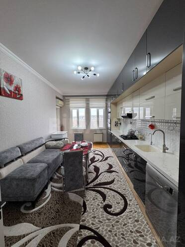 İcarəyə verilir 2 otaqlı yeni tikili 120 m², Elmlər Akademiyası m., photo 10 from 20