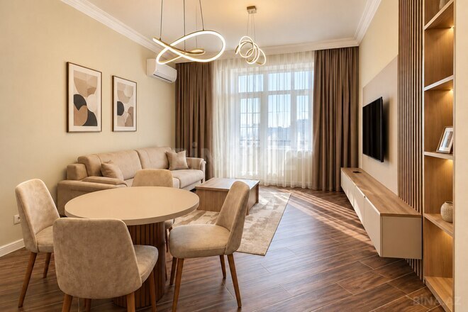 Сдается 2-комн. новостройка 65 м², м. Элмляр Академиясы, photo 4 from 16