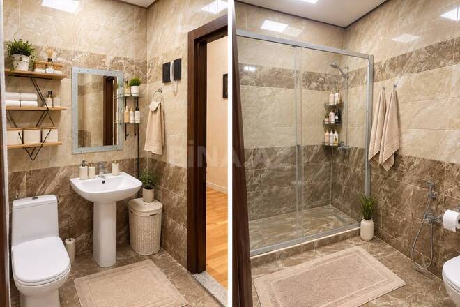 Satılır 2 otaqlı yeni tikili 60 m², Qara Qarayev m., photo 8 from 9