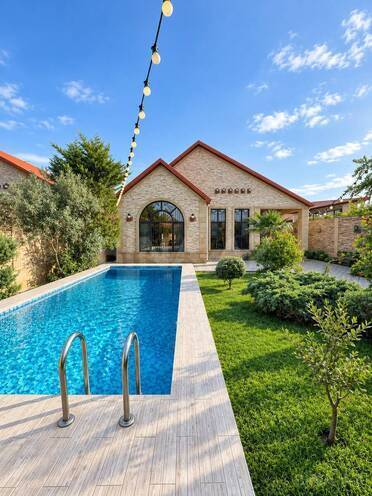 Satılır 4 otaqlı həyət evi/bağ evi 170 m², Xəzər r., photo 1 from 17