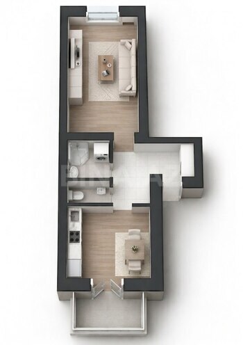 Satılır 1 otaqlı köhnə tikili 36.5 m², Şah İsmayıl Xətai m., photo 5 from 7