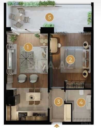 Продаётся 2-комн. новостройка 73 м², пос. Биладжары, photo 4 from 11