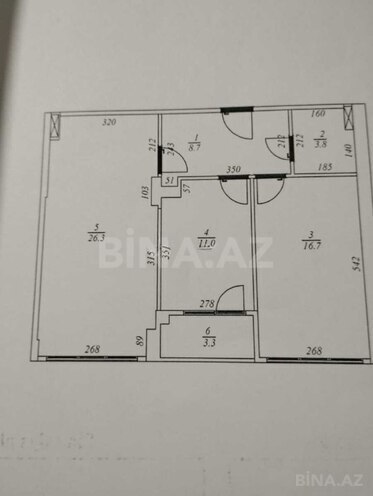 Satılır 2 otaqlı yeni tikili 75 m², 20 Yanvar m., photo 10 from 12