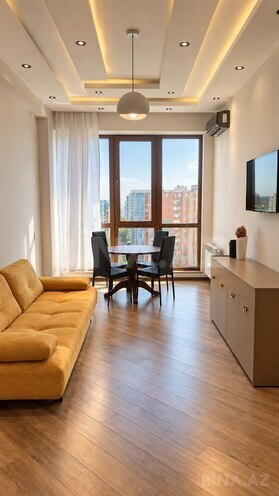 İcarəyə verilir 2 otaqlı yeni tikili 55 m², Gənclik m., photo 1 from 22