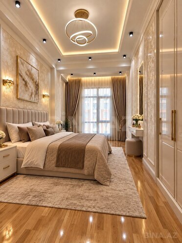 Satılır 3 otaqlı yeni tikili 129 m², Qara Qarayev m., photo 3 from 10