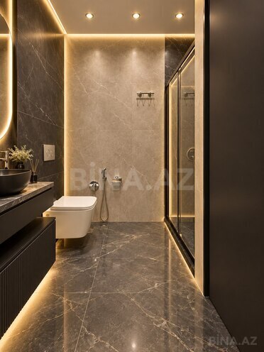 Satılır 3 otaqlı yeni tikili 129 m², Qara Qarayev m., photo 7 from 10