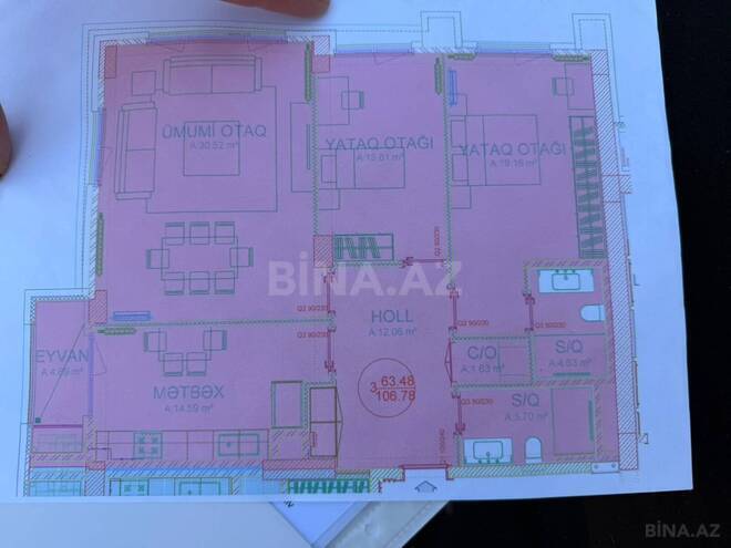 Продаётся 3-комн. новостройка 110 м², м. Бакмил, photo 13 from 14