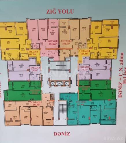 Satılır 3 otaqlı yeni tikili 104.2 m², Əhmədli q., photo 3 from 7