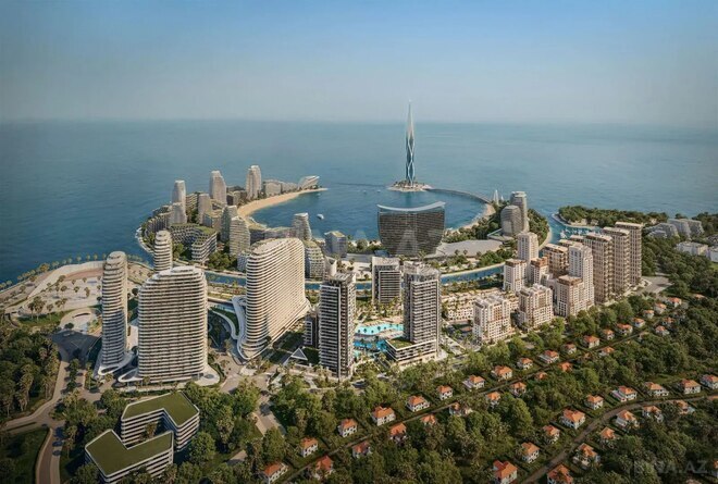 Satılır 1 otaqlı yeni tikili 50.7 m², Sea Breeze q., photo 1 from 7