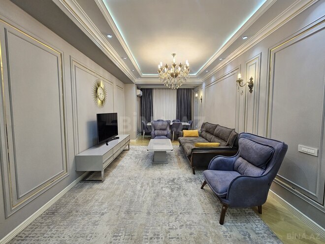 İcarəyə verilir 3 otaqlı yeni tikili 130 m², Nəriman Nərimanov m., photo 1 from 17