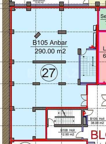 İcarəyə verilir  obyekt 1 142 m², Şah İsmayıl Xətai m., photo 13 from 15