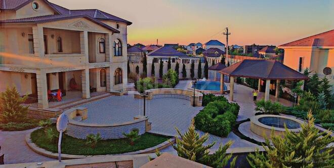 İcarəyə verilir 7 otaqlı həyət evi/bağ evi 660 m², Xəzər r., photo 1 from 16