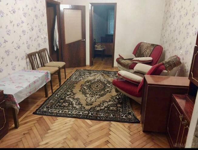 İcarəyə verilir 2 otaqlı köhnə tikili 50 m², İnşaatçılar m., photo 1 from 9
