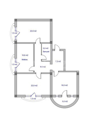Сдается 3-комн. дом/дача 110.4 м², пос. Бадамдар, photo 5 from 26