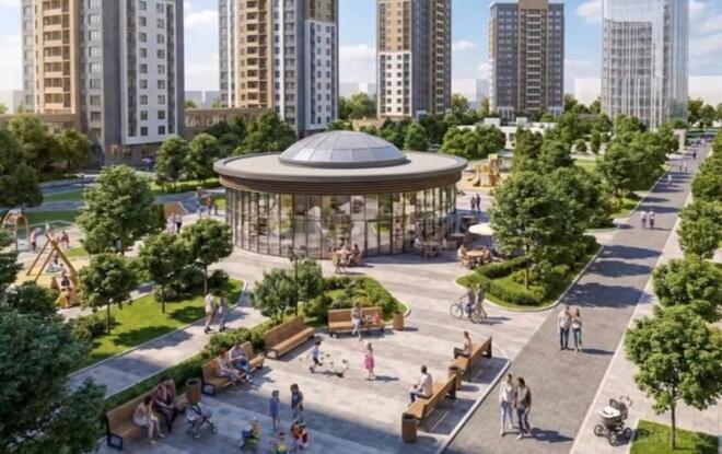 Satılır 2 otaqlı yeni tikili 79 m², Qara Qarayev m., photo 4 from 7