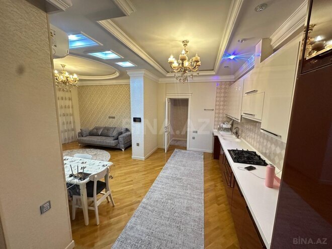 İcarəyə verilir 2 otaqlı yeni tikili 85 m², Nizami m., photo 1 from 17