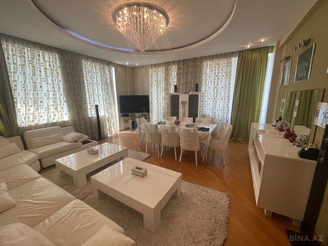 İcarəyə verilir 3 otaqlı yeni tikili 120 m², İnşaatçılar m., photo 1 from 25
