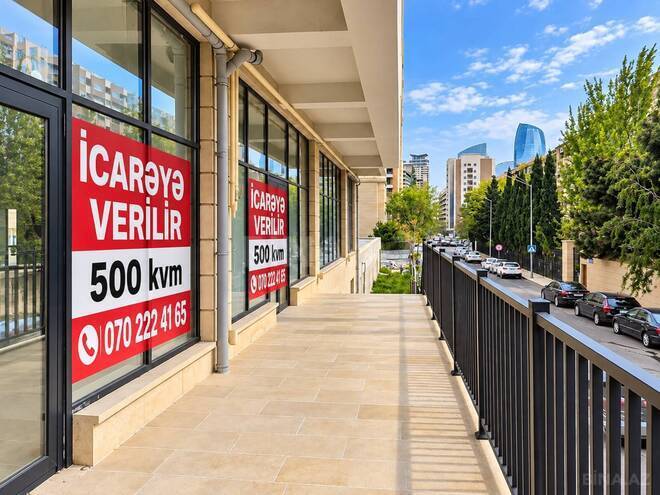 İcarəyə verilir  obyekt 500 m², 28 May m., photo 1 from 13