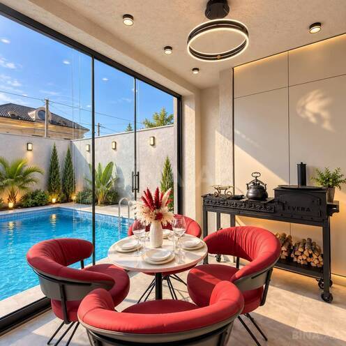 Satılır 4 otaqlı həyət evi/bağ evi 170 m², Mərdəkan q., photo 8 from 22