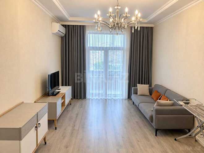 İcarəyə verilir 2 otaqlı yeni tikili 80 m², Qara Qarayev m., photo 1 from 19