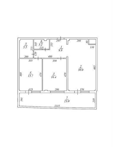 Продаётся 3-комн. новостройка 112.4 м², м. Автовокзал, photo 10 from 13