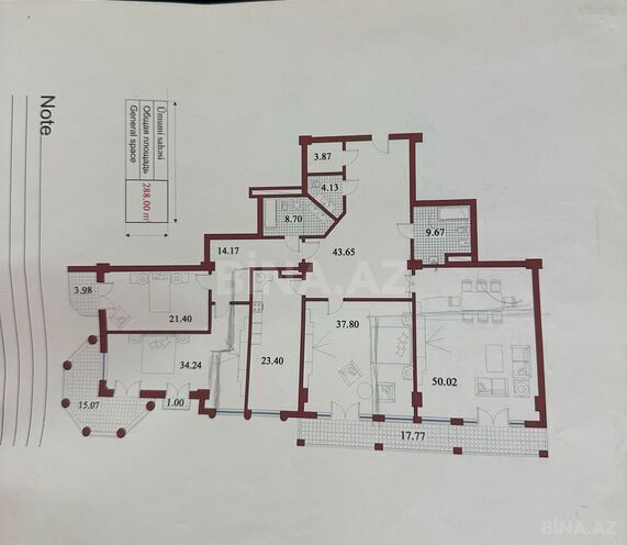 Satılır 4 otaqlı yeni tikili 300 m², İçəri Şəhər m., photo 4 from 32