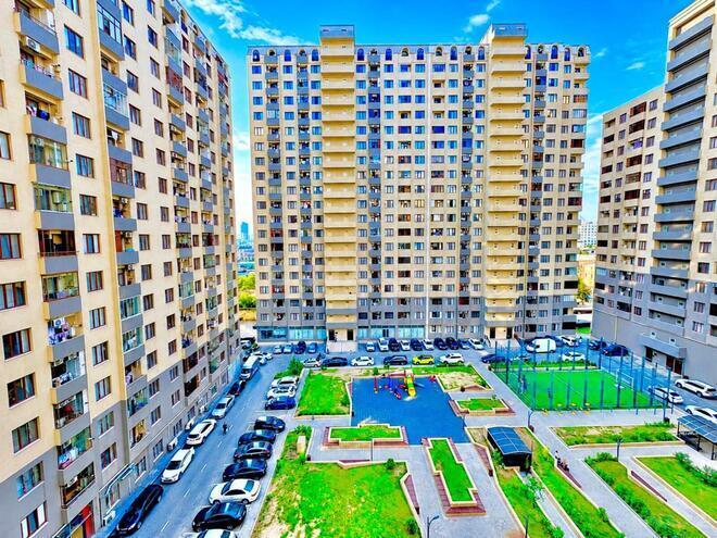 İcarəyə verilir 3 otaqlı yeni tikili 115 m², Qara Qarayev m., photo 1 from 19