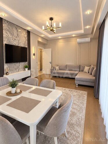 İcarəyə verilir 3 otaqlı yeni tikili 100 m², Bakmil m., photo 3 from 25