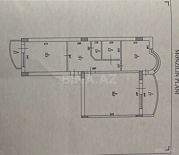 Satılır 3 otaqlı yeni tikili 82 m², Əhmədli m., photo 13 from 15