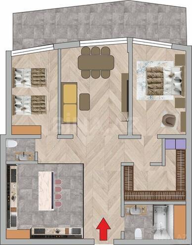Satılır 3 otaqlı yeni tikili 120 m², Yasamal r., photo 3 from 12
