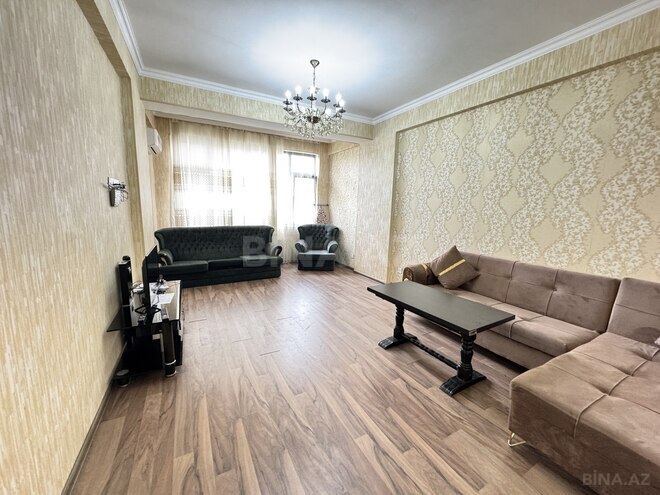 İcarəyə verilir 3 otaqlı yeni tikili 128 m², Nərimanov r., photo 1 from 15