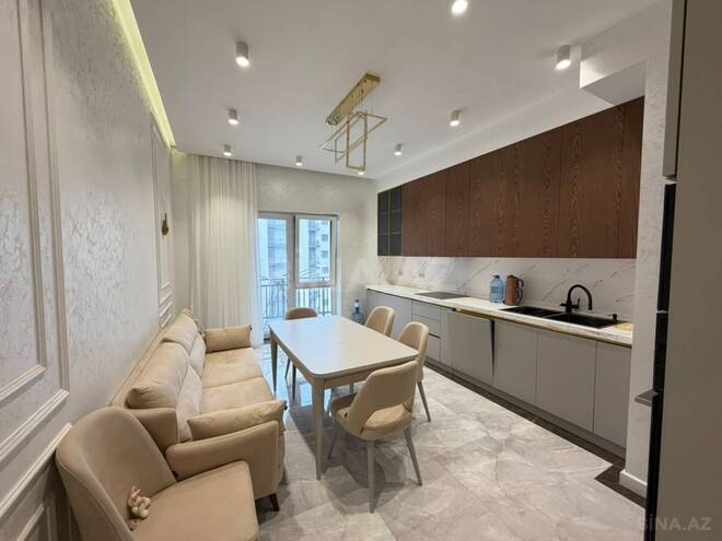 İcarəyə verilir 3 otaqlı yeni tikili 140 m², Ağ şəhər q., photo 4 from 13