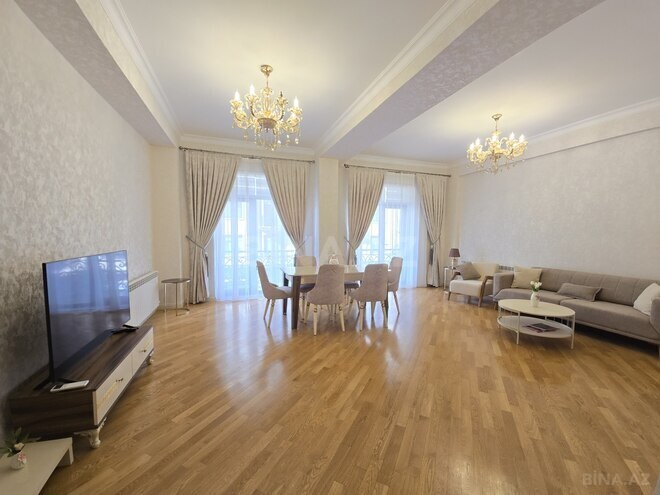 İcarəyə verilir 3 otaqlı yeni tikili 140 m², Şah İsmayıl Xətai m., photo 5 from 18