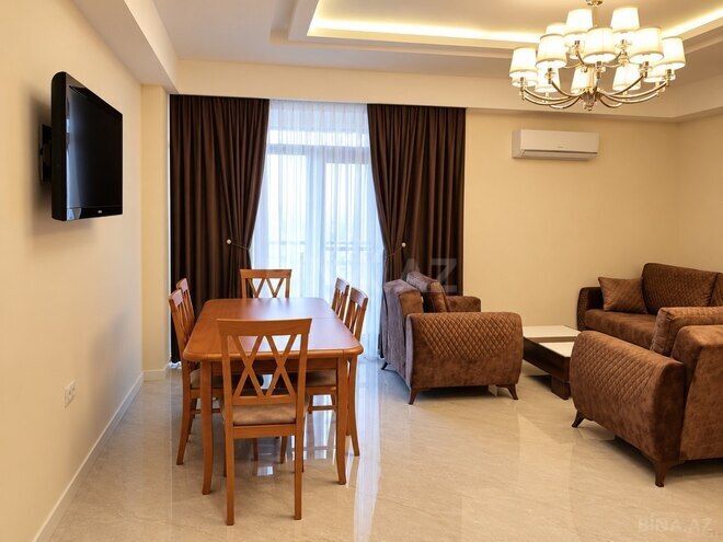 İcarəyə verilir 3 otaqlı yeni tikili 105 m², Elmlər Akademiyası m., photo 4 from 13