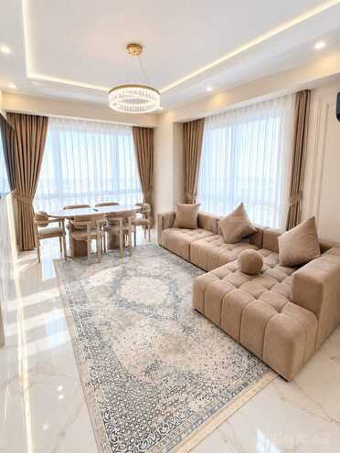 İcarəyə verilir 3 otaqlı yeni tikili 90 m², Bakmil m., photo 7 from 21