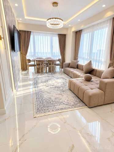 İcarəyə verilir 3 otaqlı yeni tikili 90 m², Bakmil m., photo 3 from 21