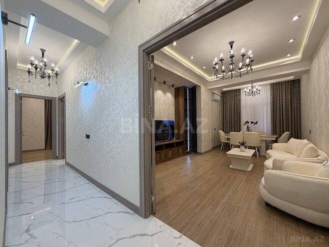 İcarəyə verilir 3 otaqlı yeni tikili 120 m², Nizami m., photo 3 from 32