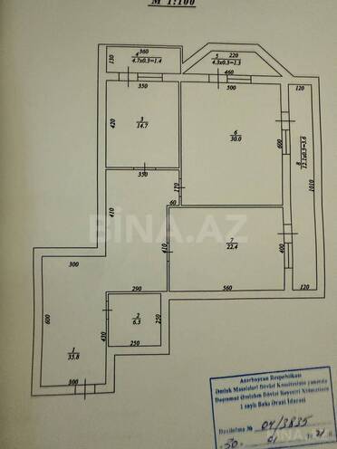 Satılır 3 otaqlı yeni tikili 130 m², 20 Yanvar m., photo 8 from 9