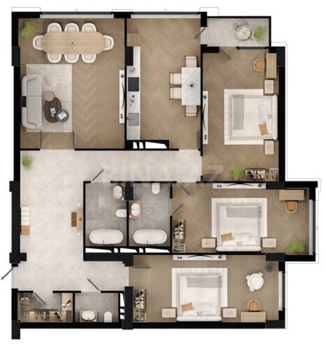 Satılır 4 otaqlı yeni tikili 172 m², Koroğlu m., photo 16 from 18